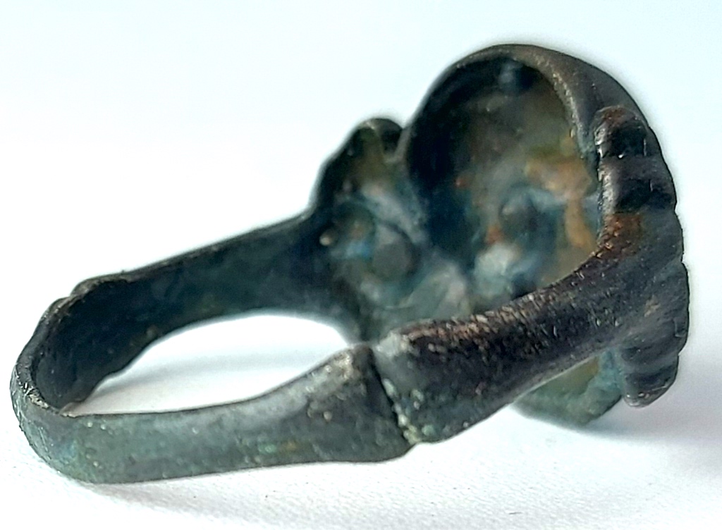 WW2 German Nazi Waffen SS Totenkopf Skull ring from Kantine RARE relic ...
