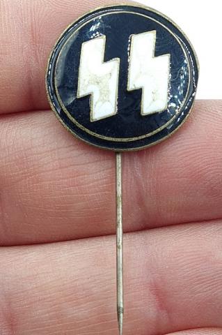 waffen ss membership stick pin stickpin rzm marked