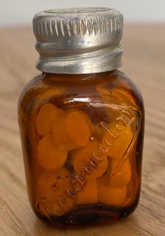 Auschwitz III Monowitz IG Farben Industrie BAYER drug bottle forced labor Holocaust