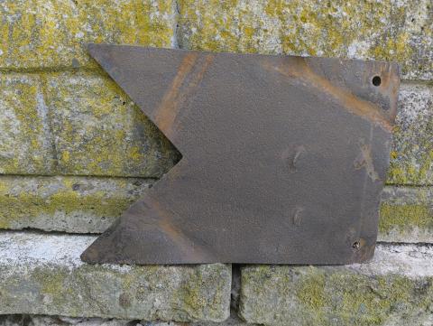 1re division WAFFEN SS Leibstandarte SS Adolf Hitler metal sign original 1re division WAFFEN SS Leibstandarte SS Adolf Hitler metal sign original