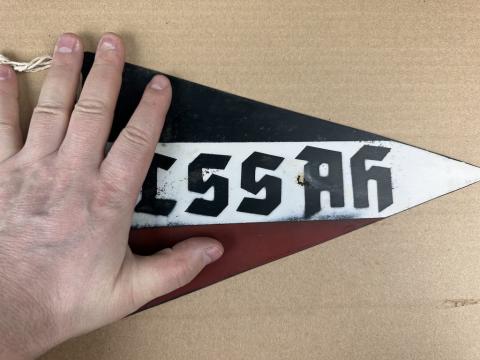 1st SS Panzer Division Leibstandarte SS Adolf Hitler LSSAH car metal pennant flag