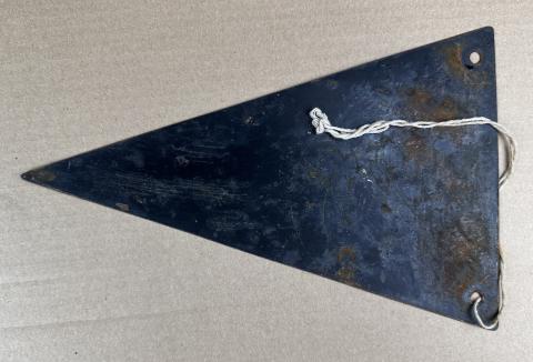1st SS Panzer Division Leibstandarte SS Adolf Hitler car metal pennant flag