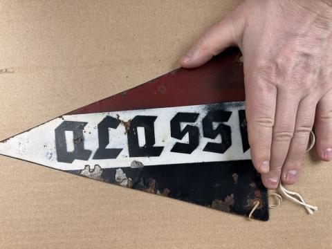 1st SS Panzer Division Leibstandarte SS Adolf Hitler LSSAH car metal pennant flag