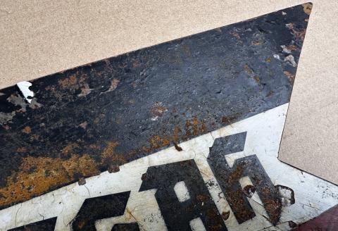 1st SS Panzer Division Leibstandarte SS Adolf Hitler LSSAH truck metal sign 1st SS Panzer Division Leibstandarte SS Adolf Hitler LSSAH truck metal sign