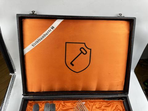 1st SS Panzer Division Leibstandarte SS Adolf Hitler SS-PzDiv LSSAH silverware set original 1st SS Panzer Division Leibstandarte SS Adolf Hitler SS-PzDiv LSSAH silverware set original