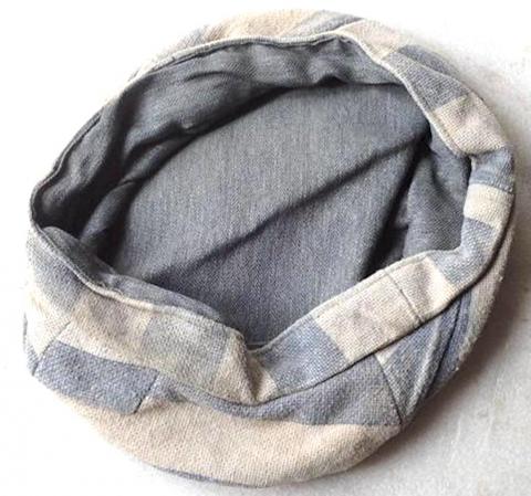 Concentration Camp AUSCHWITZ inmate surviver uniform CAP HAT winter