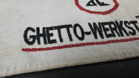 Jew Jewish Getto Ghetto-Werkstatten armband Holocaust Forced Labour