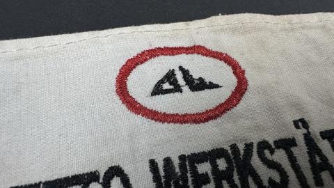 Jew Jewish Getto Ghetto-Werkstatten armband Holocaust Forced Labour