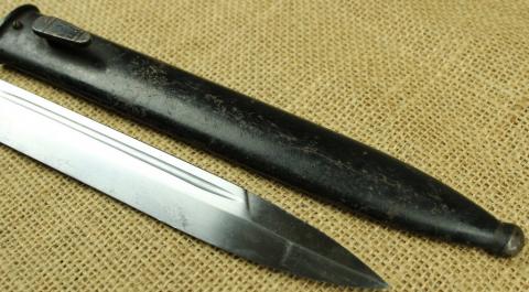 original WAFFEN SS BAYONET E.F Horster Solingen scabbard etui early dagger ss