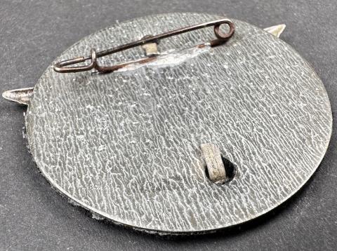RARE WW2 German Nazi WAFFEN SS TOTENKOPF commemorative shield eagle skull England Awake