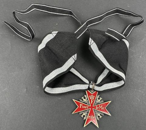 WW1 German Prussian POUR LE MERITE knight cross croix allemande