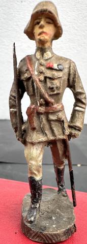 WW2 German Nazi 1930s Wehrmacht toy soldier figurine Elastolin Lineol army heer WW2 German Nazi 1930s Wehrmacht toy soldier figurine Elastolin Lineol army heer