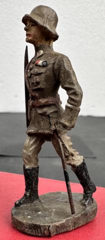 WW2 German Nazi 1930s Wehrmacht toy soldier figurine Elastolin Lineol army heer
