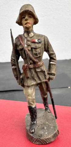 WW2 German Nazi 1930s Wehrmacht toy soldier figurine Elastolin Lineol army heer