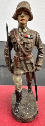 WW2 German Nazi 1930s Wehrmacht toy soldier figurine Elastolin Lineol army heer