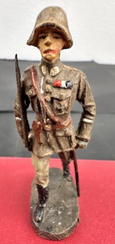 WW2 German Nazi 1930s Wehrmacht toy soldier figurine Elastolin Lineol army heer