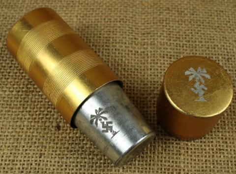 WW2 German Nazi AFRIKA KORPS AK Waffen SS wehrmacht field gear silverware cups set in case WW2 German Nazi AFRIKA KORPS AK Waffen SS wehrmacht field gear silverware cups set in case