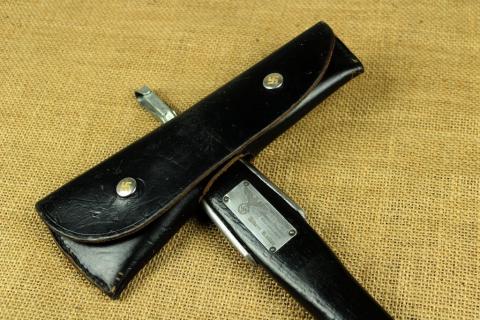 WW2 German Nazi AMAZING commemorative FIREFIGHTER FIREAXE named with SWASTIKA