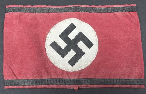 WW2 German Nazi early SS Allgemeine tunic uniform armband WW2 German Nazi early SS Allgemeine tunic uniform armband
