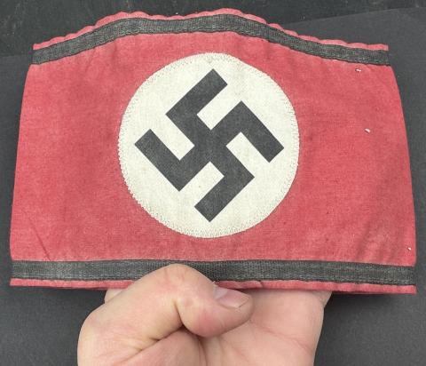 WW2 German Nazi early SS Allgemeine tunic uniform armband WW2 German Nazi early SS Allgemeine tunic uniform armband