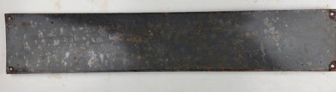 WW2 German Nazi Fuhrer Adolf Hitler Platz metal street sign from Germany original