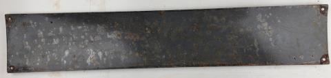 WW2 German Nazi Fuhrer Adolf Hitler Platz metal street sign from Germany original