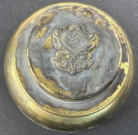 WW2 German Nazi HERMANN GOERING CARINHALL HOUSE ESTATE hunting club ink pot