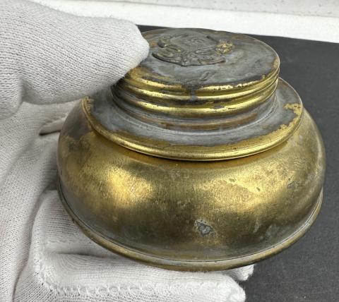 WW2 German Nazi HERMANN GOERING CARINHALL HOUSE ESTATE hunting club ink pot
