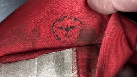 WW2 German Nazi HITLER YOUTH HJ DJ Hitlerjugend tunic removed uniform ARMBAND WW2 German Nazi HITLER YOUTH HJ DJ Hitlerjugend tunic removed uniform ARMBAND