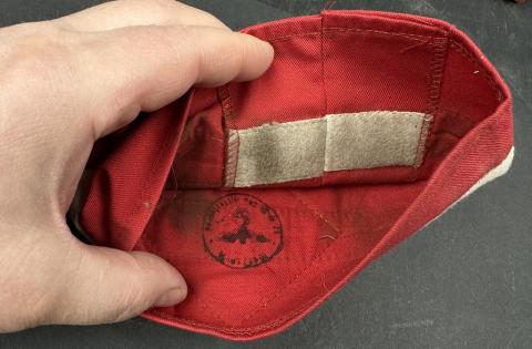 WW2 German Nazi HITLER YOUTH HJ DJ Hitlerjugend tunic removed uniform ARMBAND WW2 German Nazi HITLER YOUTH HJ DJ Hitlerjugend tunic removed uniform ARMBAND