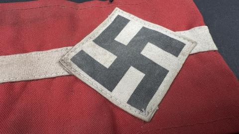 WW2 german Nazi HITLER YOUTH HJ DJ uniform jacket ARMBAND with SWASTIKA