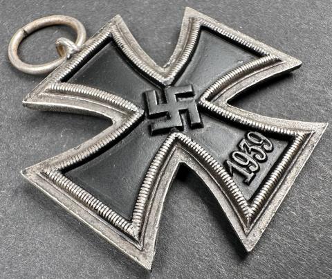 Ww2 German Nazi IRON CROSS medal award 2nd class Wehrmacht Waffen SS