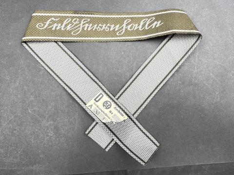 WW2 German Nazi RARE Panzerdivision Feldherrnhalle Wehrmacht cufftitle with RZM tag
