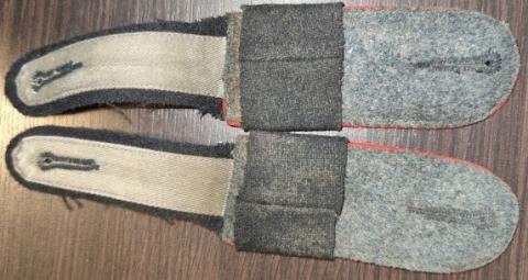 WW2 German Nazi original WAFFEN SS DER FUHRER uniform tunic removed shoulder boards set DF WW2 German Nazi original WAFFEN SS DER FUHRER uniform tunic removed shoulder boards set DF