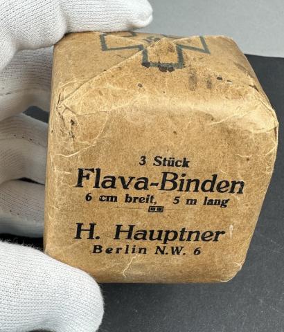 WW2 German Nazi red cross DRK unopened soap pack with SWASTIKA WW2 German Nazi red cross DRK unopened soap pack with SWASTIKA