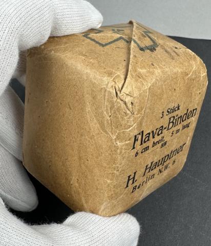 WW2 German Nazi red cross DRK unopened soap pack with SWASTIKA WW2 German Nazi red cross DRK unopened soap pack with SWASTIKA