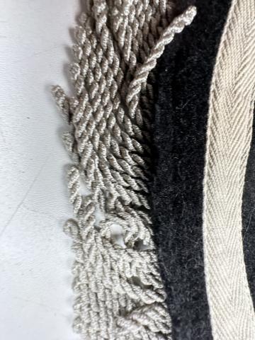 WW2 German Nazi SCARCE early WAFFEN SS TOTENKOPF trumpet banner FLAG original SS runes WW2 German Nazi SCARCE early WAFFEN SS TOTENKOPF trumpet banner FLAG original SS runes