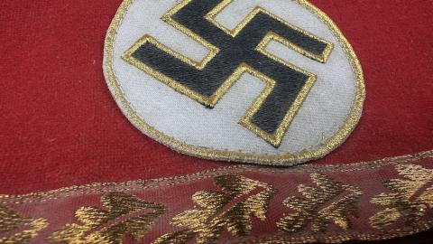 WW2 German Nazi Third Reich NSDAP HIGH LEADER uniform tunic Swastika ARMBAND WW2 German Nazi Third Reich NSDAP HIGH LEADER uniform tunic Swastika ARMBAND