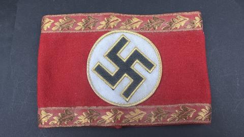 WW2 German Nazi Third Reich NSDAP HIGH LEADER uniform tunic Swastika ARMBAND WW2 German Nazi Third Reich NSDAP HIGH LEADER uniform tunic Swastika ARMBAND