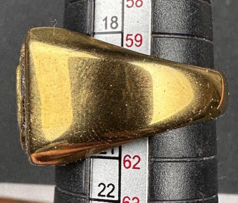 WW2 German Nazi Third Reich NSDAP leader golden ring gold eagle and swastika