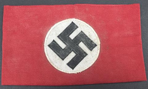 WW2 German Nazi Third Reich NSDAP Swastika uniform tunic ARMBAND
