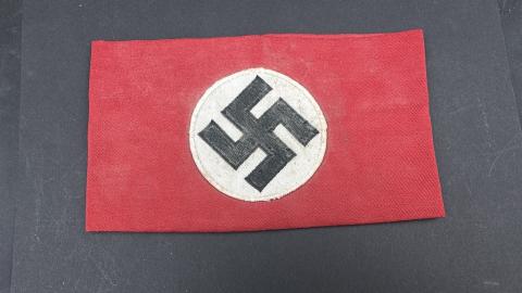 WW2 German Nazi Third Reich NSDAP Swastika uniform tunic ARMBAND