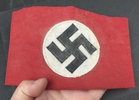 WW2 German Nazi Third Reich NSDAP Swastika uniform tunic ARMBAND