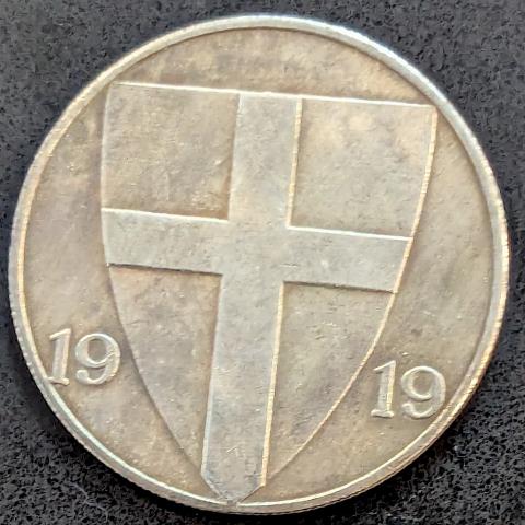 WW2 German Nazi WAFFEN SS 1914 WW1 panzer skull totenkopf commemorative large coin