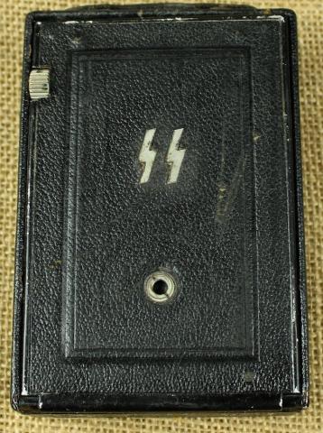 WW2 German Nazi WAFFEN SS 2ND SS PANZER DIVISION 'DAS REICH NAMED PROPAGANDA folding amera WW2 German Nazi WAFFEN SS 2ND SS PANZER DIVISION 'DAS REICH NAMED PROPAGANDA folding amera