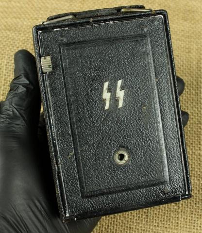 WW2 German Nazi WAFFEN SS 2ND SS PANZER DIVISION 'DAS REICH NAMED PROPAGANDA folding amera WW2 German Nazi WAFFEN SS 2ND SS PANZER DIVISION 'DAS REICH NAMED PROPAGANDA folding amera