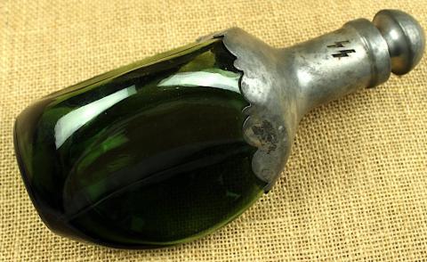 WW2 German Nazi WAFFEN SS Carafe bottle swastika field gear original genuine tk panzer