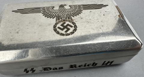 WW2 German Nazi WAFFEN SS DAS REICH silverware Third Reich SS eagle