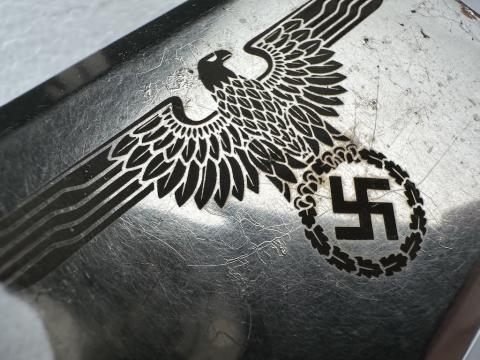 WW2 German Nazi WAFFEN SS DAS REICH silverware Third Reich SS eagle