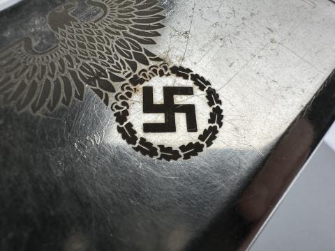 WW2 German Nazi WAFFEN SS DAS REICH silverware Third Reich SS eagle